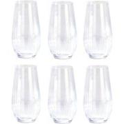 Christine 6 stuks Klassieke Kristalglas Waterglazen - 580 ml