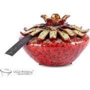 Villa Pottery  Larissa Vaas Rood - Rood15.5x14x18