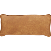 WOOOD Bean Kussen - Recycle Leer - Cognac - 30x70x20