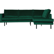 BePureHome Rodeo Hoekbank Rechts - Velvet - Green Forest - 85x266x213