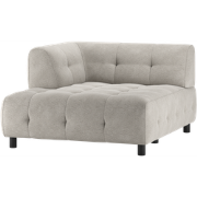 WOOOD Louis 1,5-Zits Chaise Longue - Polyester - Powder - 73x122x140