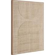 MUST Living Wall panel Japanese Garden small,102x76x4 cm, natural wove...