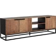 DTP Home TV stand Cosmo No.2 medium, 3 doors, 2 open racks,55x165x40 c...