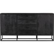 Starfurn Dressoir Denver Black | 165 cm