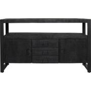 Starfurn Dressoir Boaz Black | 135 cm