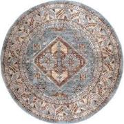 Vloerkleed Laria Blue 3 Rond - ø120 cm