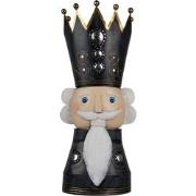 Clayre & Eef Kerstdecoratie Notenkraker 68 cm Grijs IJzer