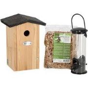 URBANJNGL - Pimpelmeespakket - Vogelhuis en Vogelvoeding - Tuinaccesso...