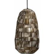 PTMD Hanglamp Jenner - 23x23x43 cm - Ijzer - Messing