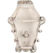 Clayre & Eef Wandlamp  33x18x49 cm Beige Goudkleurig Ijzer Muurlamp