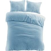 Papillon Zacht & Fluffy Teddy Dekbedovertrek Balou Blauw-1-persoons (1...