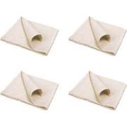 QUVIO Servet – Katoen – 40x40cm – Beige – Set van 4