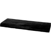 Wandplank Pure Zwart Mangohout 80 cm