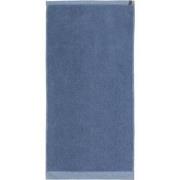 ESSENZA Connect Organic Lines Handdoek Blauw - 70x140 cm