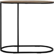 DTP Home Laptop table Terra NATURAL,60x65x35 cm, oval, recycled teakwo...