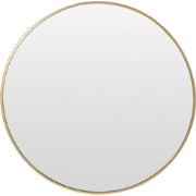 MISOU Spiegel - Rond  - Goud - Hangspiegel - 76 cm - Groot - Badkamers...