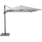 Challenger T2 350x260 cm lichtgrijs zweefparasol zonwering