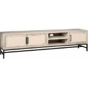 Tower living Carini TV stand white 3 drs. 200x40x50