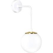 Moderne wandlamp Ognis Wit