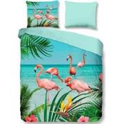 Pure Dekbedovertrek Flamingo-200x200/220