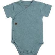 Baby's Only Rompertje Melange - Stonegreen - 44 - 100% ecologisch kato...