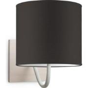 wandlamp beach bling Ø 20 cm - bruin