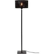 Vloerlamp Java - Bamboe Zwart - Ø32cm