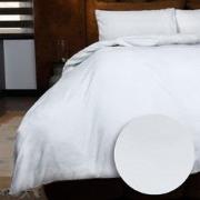 Emboss Dekbedovertrekset Rainbow - Wit - 200x220 + 2*60x70 cm