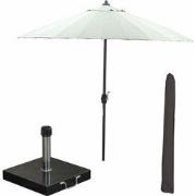 Garden Impressions Manilla stokparasol Ø250 cm - olijf incl 40 kg Cosm...