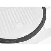 Boretti fiberglass gasket - donker grijs