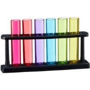 Decopatent® Shotglazen in Houder - Set van 6 Gekleurde Shotglazen - Ge...