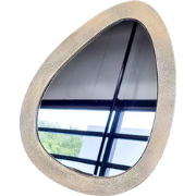 Benoa Tylers Small Brass Egg-shaped Mirror 48 cm