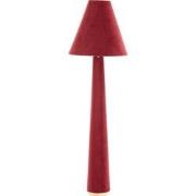 Light&living Vloerlamp Ø50x168 cm DEVIA velvet bordeaux