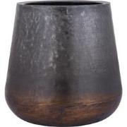 PTMD Nouska Black Aluminum Pot With Copper Bottom L