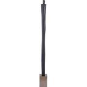 PTMD Mathias Black Alu Statue Human Shaped Large
