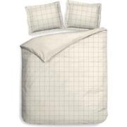 Heckett & Lane Dekbedovertrek Diamante Off white 200 x 200 220 cm + 2 ...