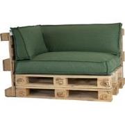 2L Home & Garden Palletkussen Set Lounge Olive - 3 delige set