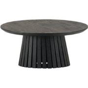 Salontafel Ø90, Acacia Black