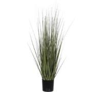 Mica Decorations gras in pot groen maat in cm: 90 x 35