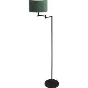 Mexlite vloerlamp Bella - zwart - metaal - 45 cm - E27 fitting - 3890Z...