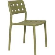 Housecraft Living Serra Tuinstoelen Kunststof Groen - Set van 4