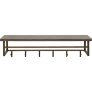 AnLi Style Kapstok Ferro 6 haken hoedenplank