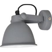 Wandlamp Industrial Ø12cm vintage grey