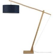 Vloerlamp Montblanc - Bamboe/Blauw - 175x60x207cm