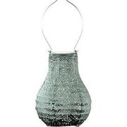 LUMIZ Solar Lampion Topaze Bulb - 16 cm - Sage Groen