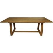 HSM Collection-Rechthoekige Tuintafel-220x100x77-Naturel-Teak