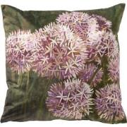 Geen merk DIANTHE - Sierkussen 45x45 cm - Orchide Ice - paars en groen...