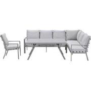 Garden Impressions Senja lounge dining set 4-delig rechts incl. stoel ...