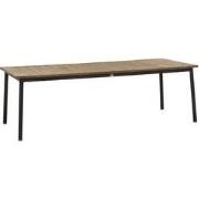 Milou Tuintafel Black - 180x90 cm