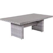 Tennessee L/D tafel 180x100 cloudy Grijs